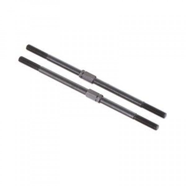 Arrma Steel Turnbuckles, M4x95mm, Black (2)