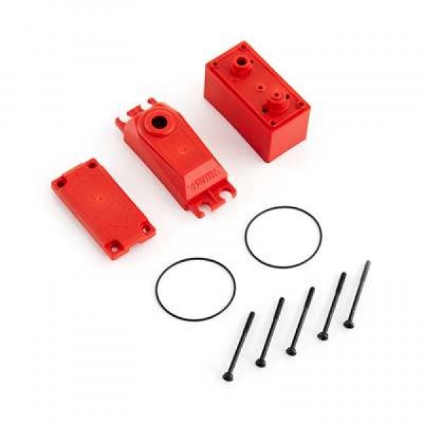 Arrma ADS V2 Plastic Gear Servo Case, Red