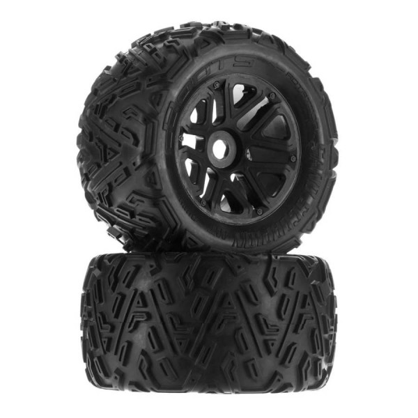 Arrma dBoots "Sand Scorpion MT 6S" Tires, Glued, Black (2)