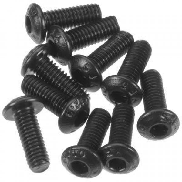 Arrma Button Head Screws, 3x8mm (10)