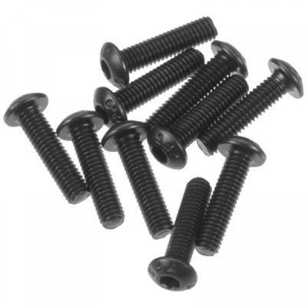 Arrma Button Head Screws, 3.x12mm (10)