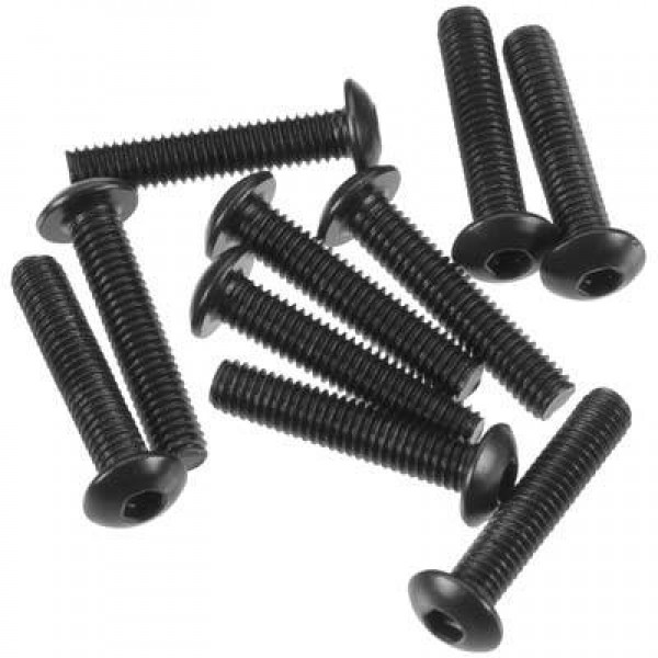Arrma Button Head Screws, 3x15mm (10)