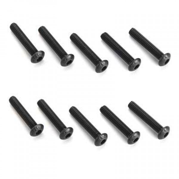 Arrma Button Head Screws, 3x16mm (10)