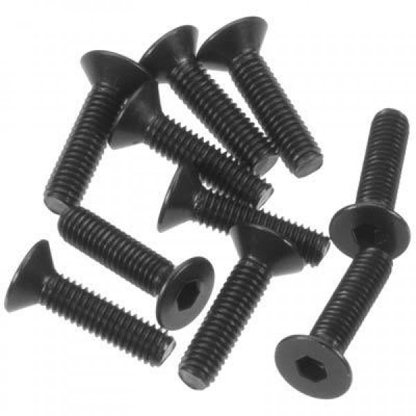 Arrma Flat Head Screws, 3x12mm (10)