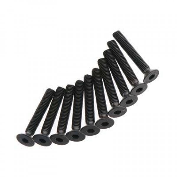 Arrma Flat Head Screws, 3x20mm (10)