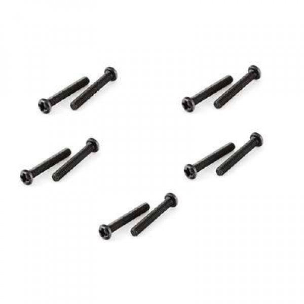 Arrma Button Head Cross Machine Screws, 3x20mm (10)