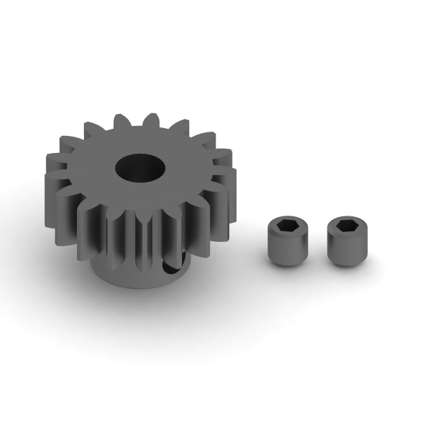 Arrma Steel Pinion Gear 17T Mod1, 5mm