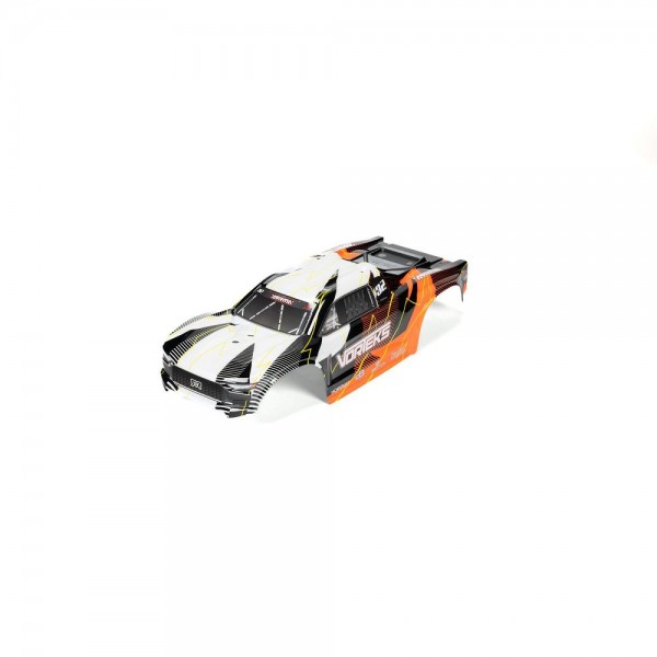 Arrma VORTEKS 2WD Clipless Painted Decaled Body Set (Orange)