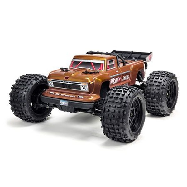 Arrma Outcast 4x4 4S BLX RTR 1/10 Brushless Truggy, Bronze