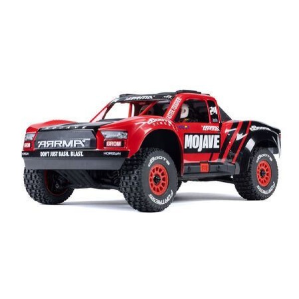 Arrma MOJAVE GROM 4x4 SMART Small Scale Desert Truck (Red/Black)
