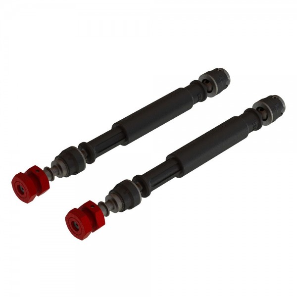 Arrma Assembled CVD Slider Driveshafts, 17mm Hex Hub (2)