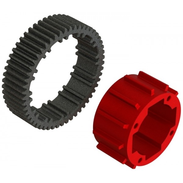 Arrma Aluminum Center Diff Case Set