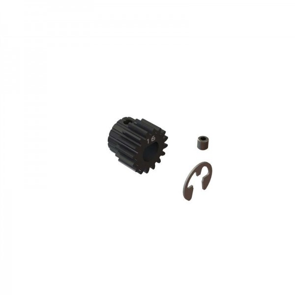 Arrma Steel 16T Mod1 Safe-D8 Pinion Gear