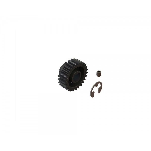 Arrma Steel 25T Mod1 Safe-D8 Pinion Gear, 8mm Motor Shaft