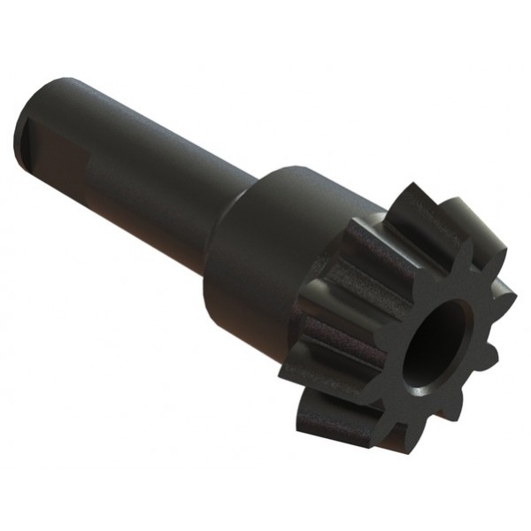 Arrma Steel Safe-D Main Input Gear, 10T Spiral Cut
