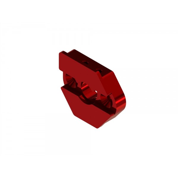 Arrma Aluminum Sliding Motor Mount Plate, Red (50 Series Motor)