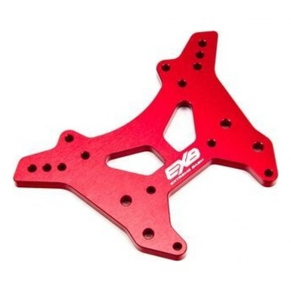 Arrma Front Shock Tower CNC 7075 T6 Aluminum L Red