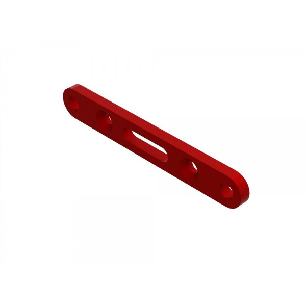 Arrma Aluminum Front-Front Suspension Mount, Red