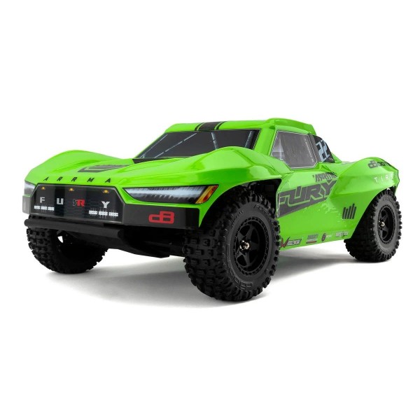 Arrma Fury Mega 550 1/10 Short Course Truck 2WD RTR, Green