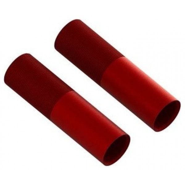 Arrma Aluminum Shock Body, 24x83mm, Red (2)