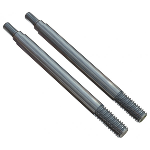 Arrma Steel Shock Shafts, 4x48mm (2)