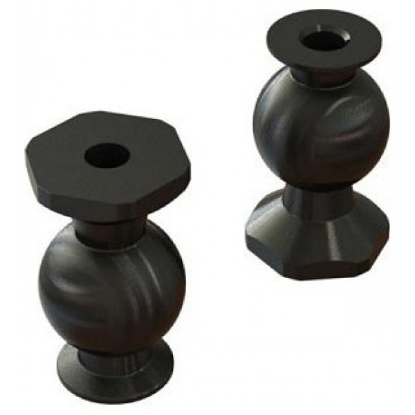Arrma Steel Pivot Balls, M4x11x19.5mm (2)