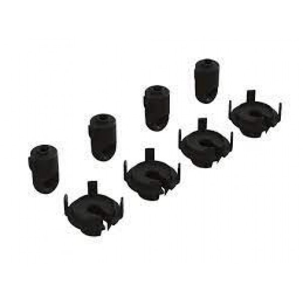 Arrma Shock Rod Ends & Spring Perch Set (4)