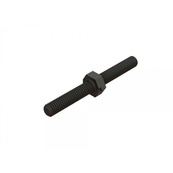 Arrma Steel Turnbuckle, M4x40mm, Black