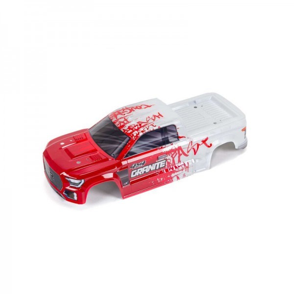 Arrma Granite 4X4 BLX Finished Body, Red
