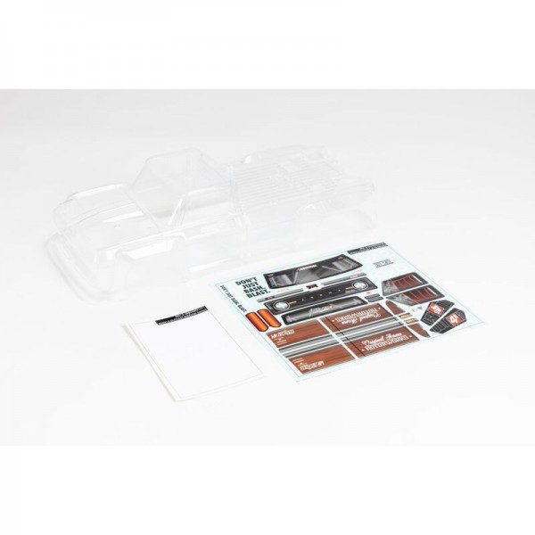 Arrma 1/10 Outcast 4X4 4S Clear Body with Decals