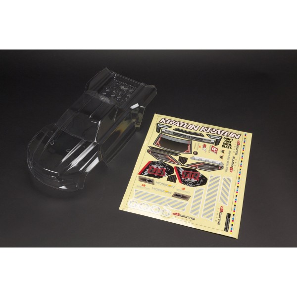 Arrma Clear Bodyshell & Decals (Kraton 6S BLX)