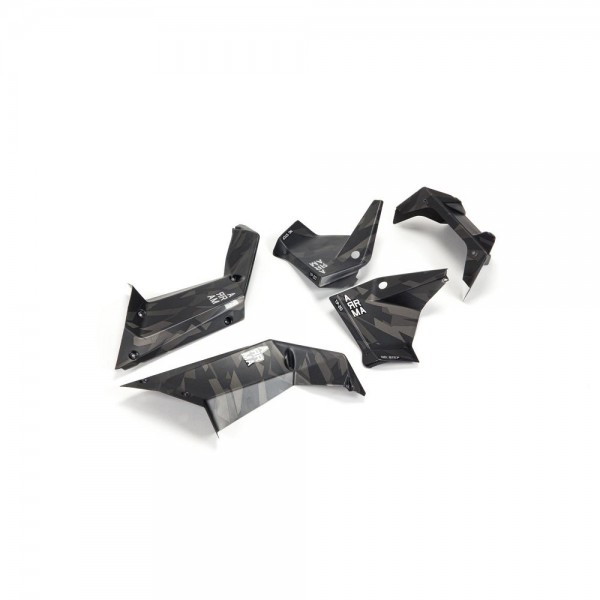 Arrma 1/7 Guard Set, Painted, Black Camo (Fireteam)