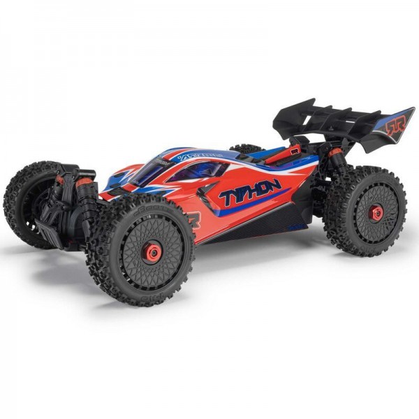 Arrma 1/8 TYPHON 4X4 RTR Brushed Buggy, Red