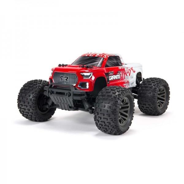 Arrma GRANITE 4X4 3S BLX 1/10 Brushless RTR Monster Truck, Red