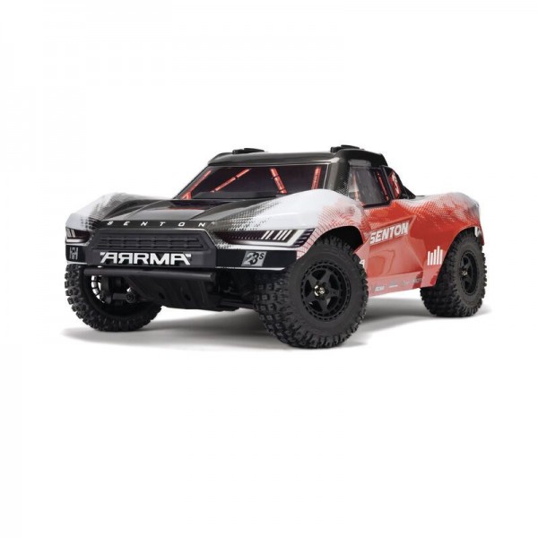 Arrma 1/10 Senton 4X4 223S BLX Brushless Short Course Truck RTR with DSC, Red