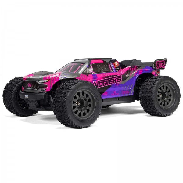 Arrma 1/10 Vorteks 223S DSC 4X4 RTR Brushless Stadium Truck, Purple