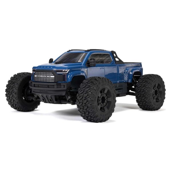 Arrma Big Rock V4 223S DSC 1/10 RTR Brushless 4WD Monster Truck, Blue