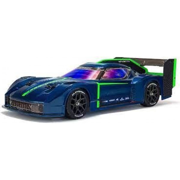 Arrma 1/8 VENDETTA 4WD 3S BLX 1/8 RTR Brushless Speed Bash Racer, Blue