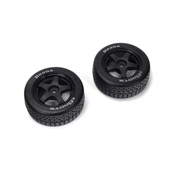 Arrma dBoots Hoons All Road 2.4" Silver Tires on 5-Spoke Wheels (2)