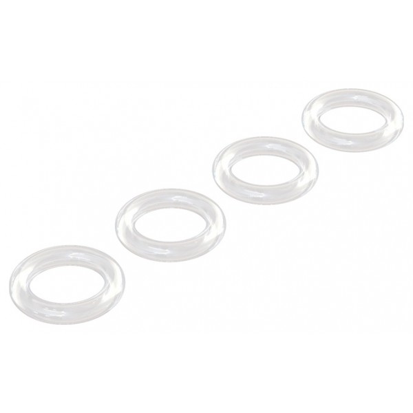Arrma Silicone Rubber O-Rings, 7.8x2.2mm (4)