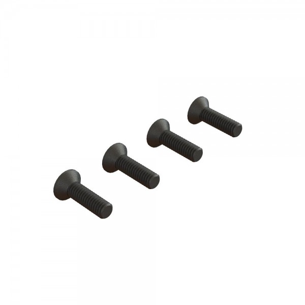 Arrma Flat Head Screws, M4x14mm (4)