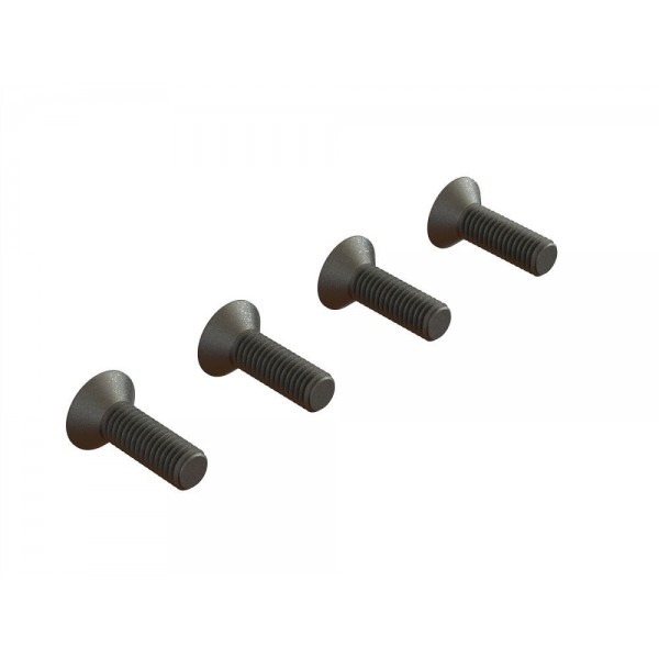 Arrma Flat Head Hex Machine Screws M5x16mm (4)