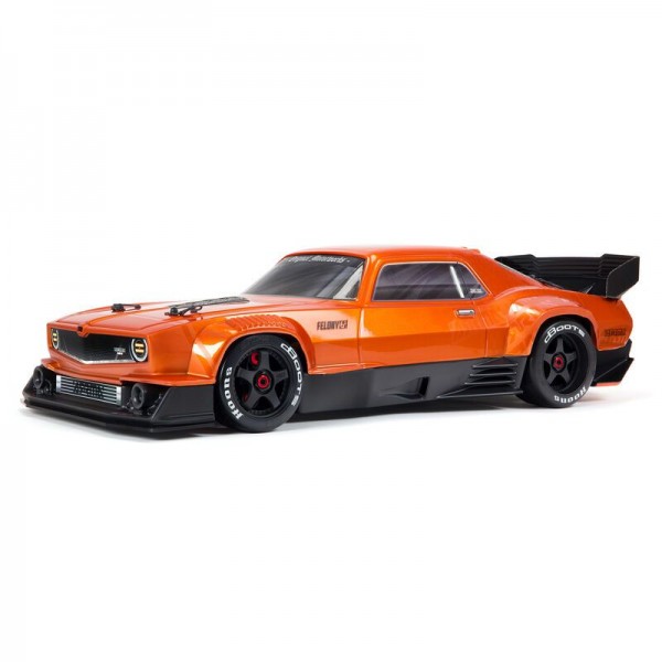 Arrma FELONY 6S BLX Street Bash 1/7 All-Road 4WD Muscle Car, Orange