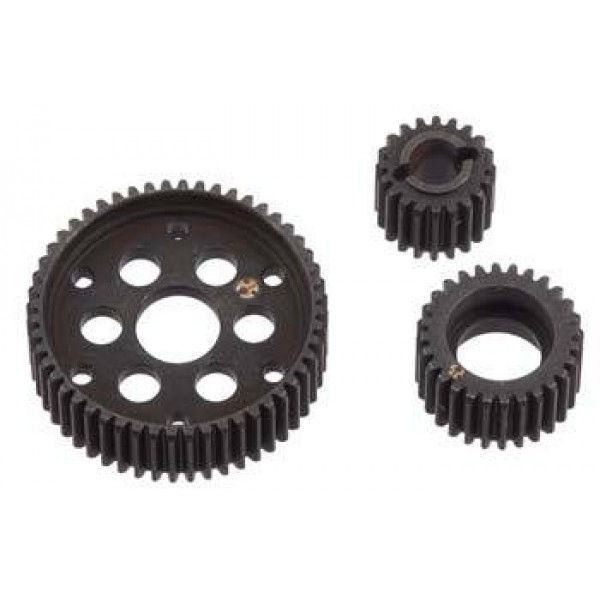 Axial AX10 Steel Locked Transmission, Complete Metal Gear Set (3)