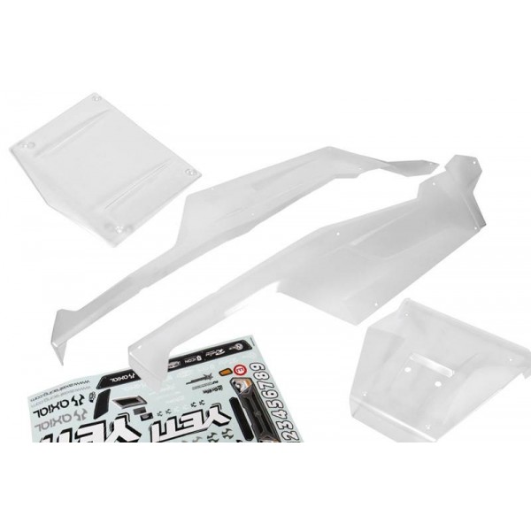 Axial Y-480 XL 1/8 Clear Body