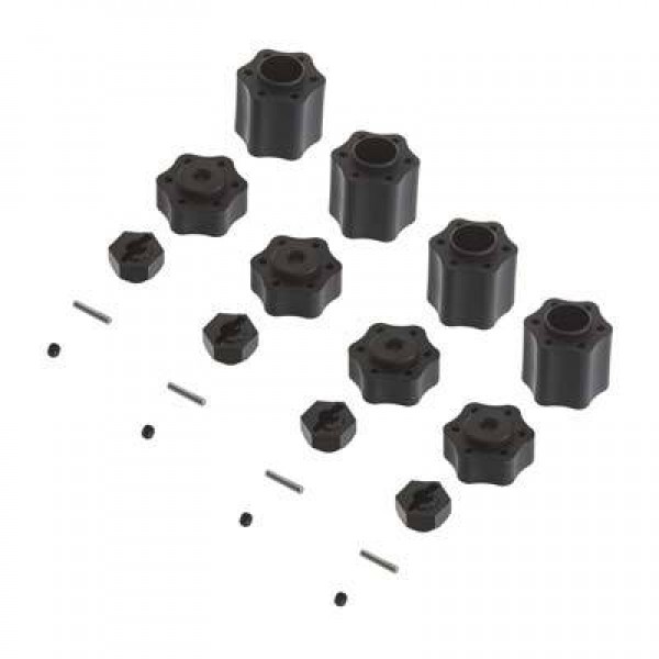 Axial IFD Hex Hub Conversion Set, 12mm (4)