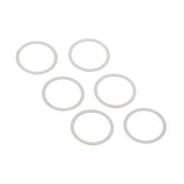 Axial Shims, 18x15x0.2mm (6)