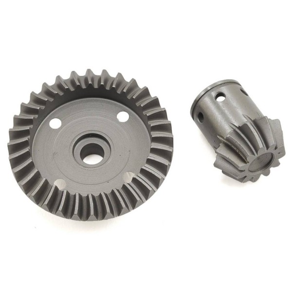 Axial Heavy Duty Bevel Gear Set, 32T/11T