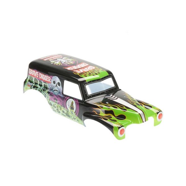 Axial Monster Jam Grave Digger Body, Painted
