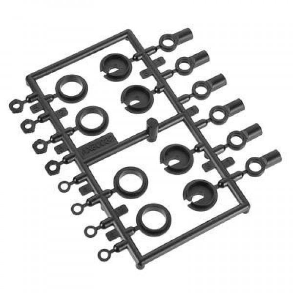Axial Shock Parts (Spring Cups, Pistons, Spacers, Rod Ends)